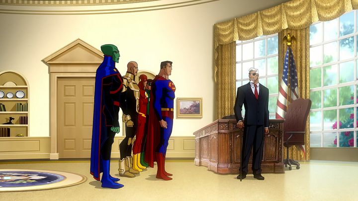 《正义联盟：两个地球的危机 Justice League: Crisis on Two Earths 2010》英语中字