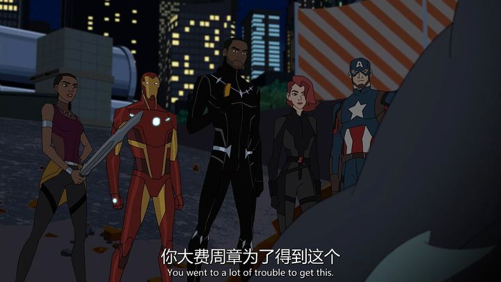 动画片《复仇者集结 Avengers Assemble》第五季全14集 英语中英双字