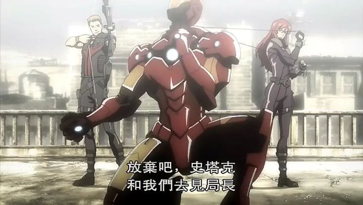 动画电影《钢铁侠：噬甲危机 Iron Man: Rise of Technovore 2013》英语中字