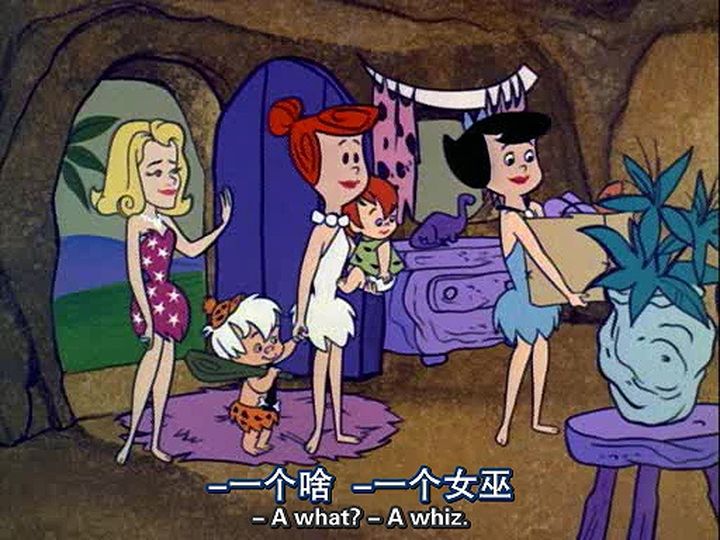 美国动画片《摩登原始人 The Flintstones》第六季全19集 英语中语双字