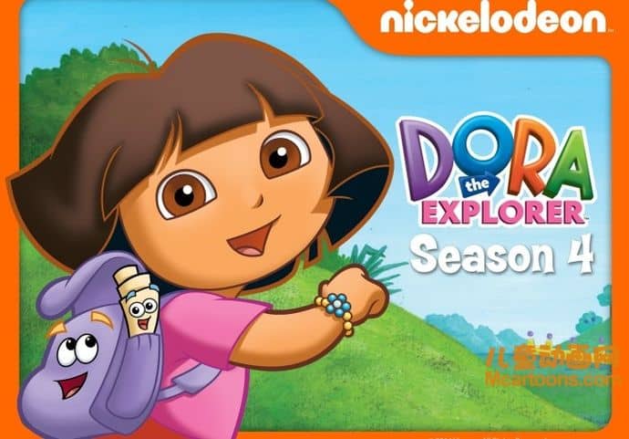 儿童益智动画片《爱探险的朵拉 Dora The Explorer》 第四季全集 中文版全26集+英文版全21集 AVI/RMBV/8.51GB 爱探险的朵拉全集下载-儿童动画网