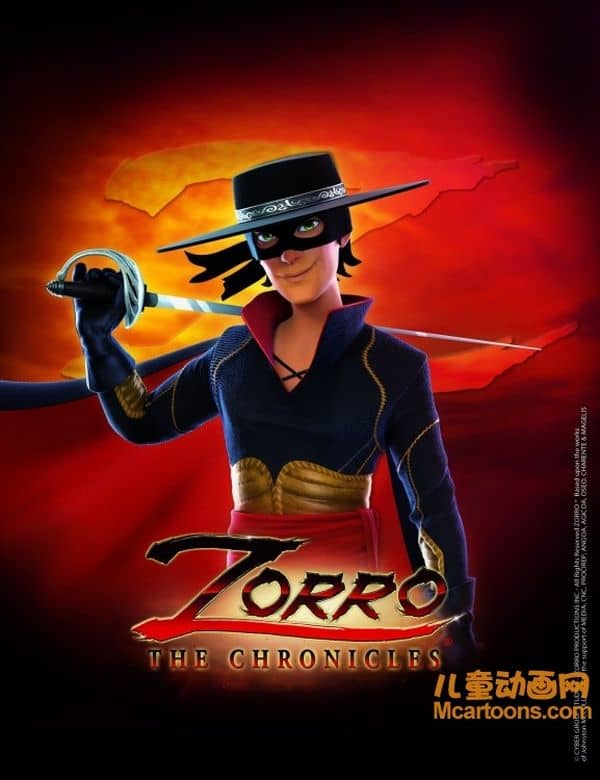法国动画片《少年佐罗 Zorro》全26集 国语版26集+英语版26集 1080P/MP4/19G 动画片少年佐罗全集下载-儿童动画网