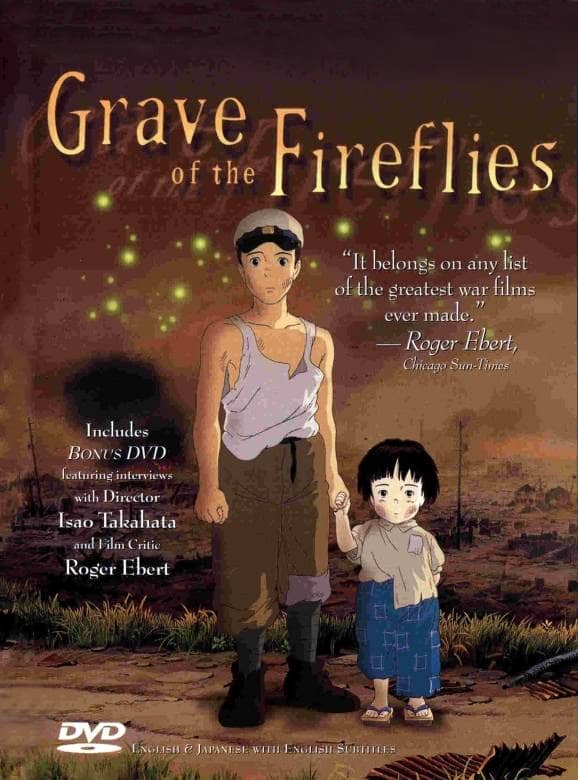 宫崎骏动画片《萤火虫之墓 Grave of the Fireflies 1988》国日粤英四语中字 720P/MKV/2.6G 宫崎骏动画全集下载-儿童动画网