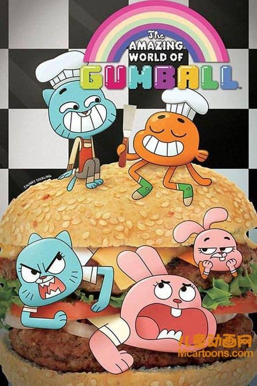 儿童动画片《阿甘妙世界 The Amazing World of Gumball》第二季全40集 国语版 720P/MP4/2.76G 动画片阿甘妙世界全集下载-儿童动画网