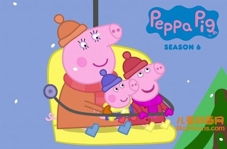 英国动画片《小猪佩奇 Peppa Pig》第六季全13集 中文版13集+英文版13集 1080P/MP4/484M 小猪佩奇第六季全集下载-儿童动画网