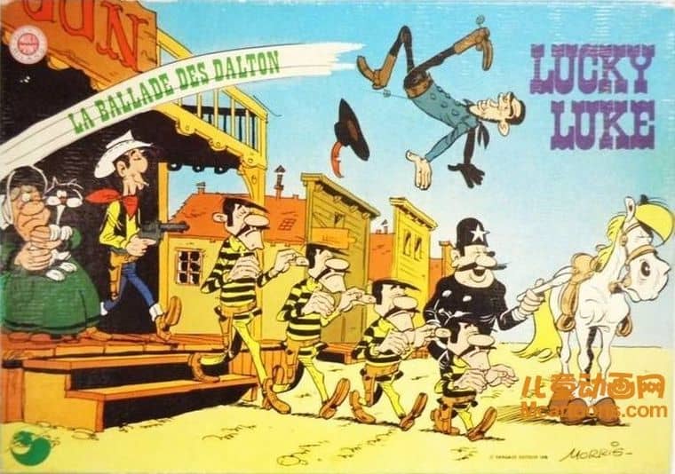 法国动画片《幸运的鲁克 Lucky Luke 1983》全52集 国语版 高清/MP4/14.5G 动画片幸运的鲁克下载-儿童动画网