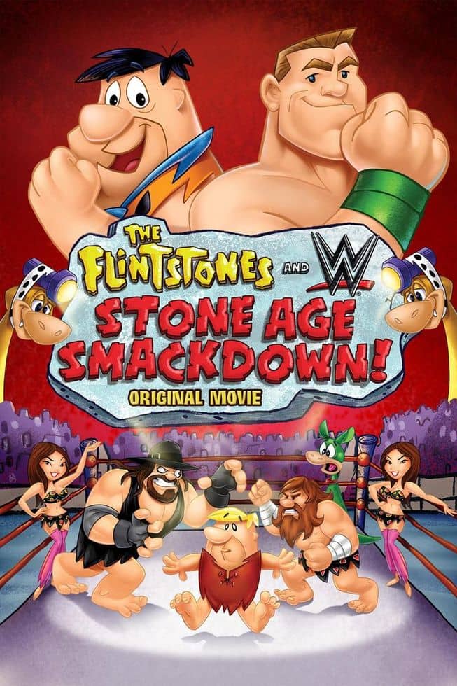 美国动画电影《摩登原始人:石器时代大乱斗 The Flintstones & WWE: Stone Age Smackdown 2015》英语版 720P/MP4/1.45G 动画片摩登原始人全集下载-儿童动画网