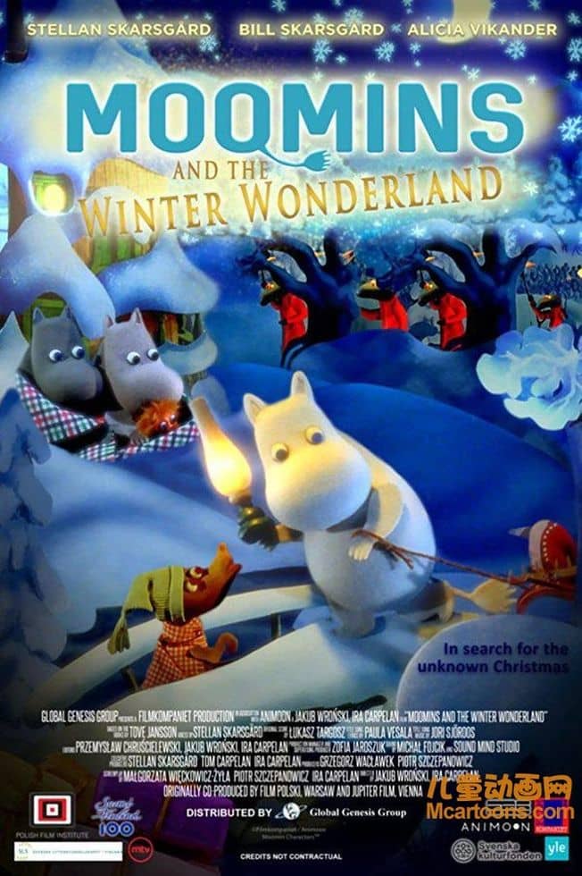 芬兰动画电影《姆明与冬日仙境 Moomins and the Winter Wonderland》粤英双语中英双字 720P/MKV/1G 动画片姆明与冬日仙境下载-儿童动画网
