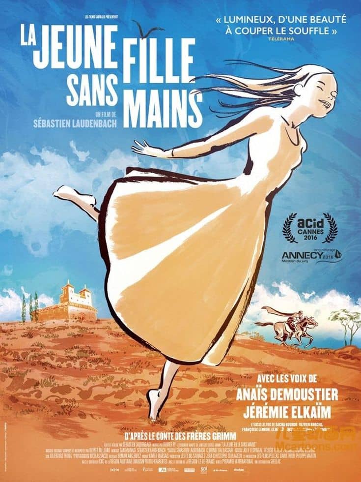 法国动画电影《无手的少女 The Girl Without Hands》英语中英双字 1080P/MKV/1.75G 动画片无手的少女下载-儿童动画网