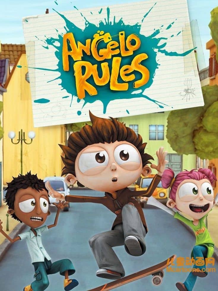 法国动画片《校园搞怪王 Angelo Rules》第二季全46集 国语版 1080P/MP4/5.02G 动画片校园搞怪王下载-儿童动画网
