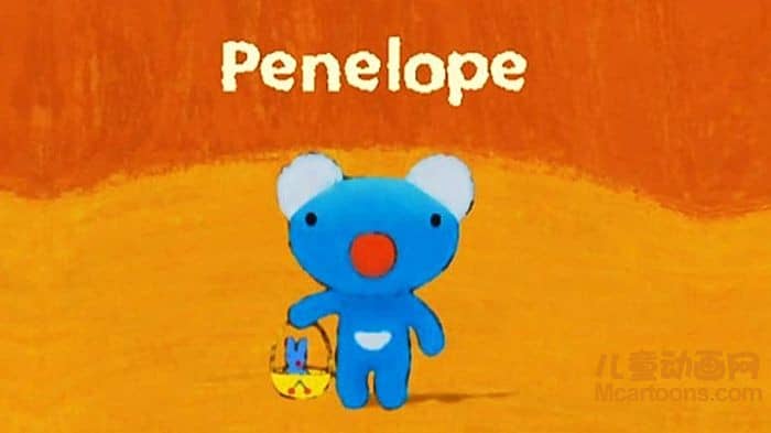 BBC益智动画片《蓝色小考拉 Penelope》全54集 国语版54集+英语版54集 720P/MP4/6.96G 儿童英语启蒙动画-儿童动画网