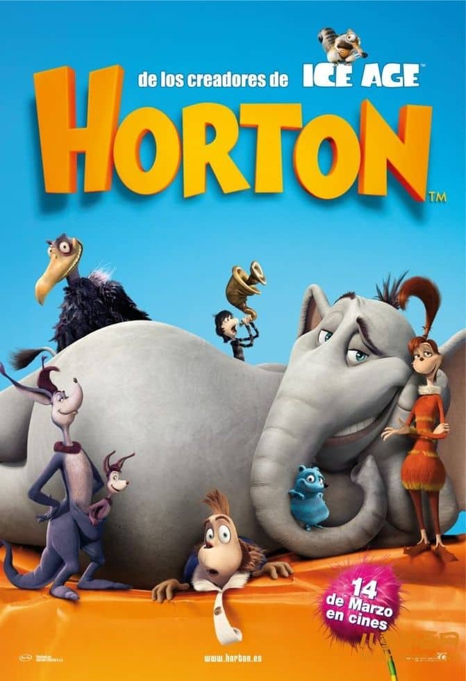 美国动画电影《霍顿与无名氏 Horton Hears a Who! 2008》国粤英三语中英双字 1080P/MKV/1.77G 动画片霍顿与无名氏下载-儿童动画网