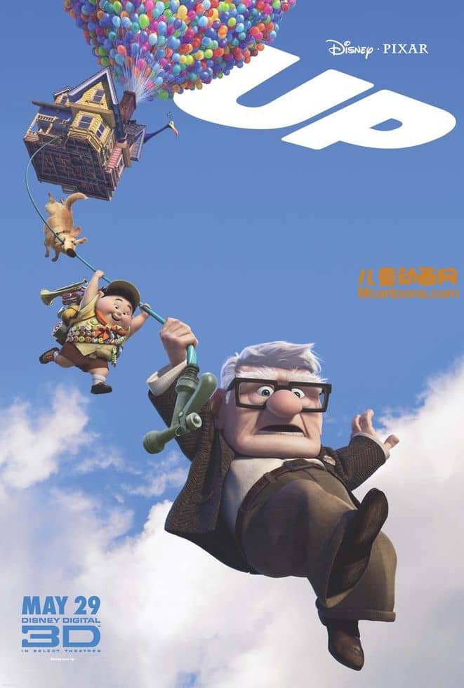 迪士尼皮克斯动画电影《飞屋环游记 Up 2009》国英粤三语中英双字 720P/MKV/2.73G 动画片飞屋环游记下载-儿童动画网