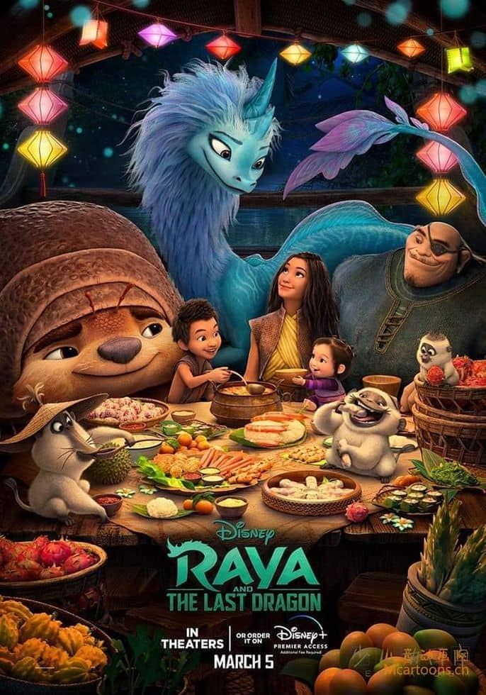 迪士尼动画电影《寻龙传说 Raya and The Last Dragon 2021》英语中英双字 1080P/MP4/2.73G 动画片寻龙传说下载-儿童动画网