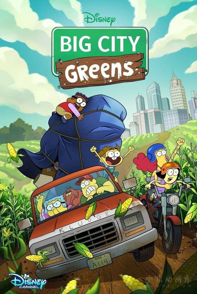 迪士尼动画片《格林一家进城趣 Big City Greens》第二季全30集 国英法德韩多语多字 720P/MP4/14.4G 格林一家进城记下载---<span>年会员专享</span>-儿童动画网