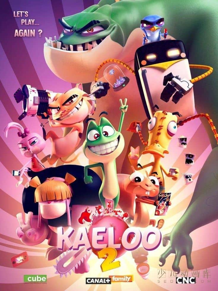 法国动画片《青蛙卡艾卢 Kaeloo》第二季全45集 国语中字 1080P/MP4/4.2G 动画片青蛙卡艾卢下载-儿童动画网