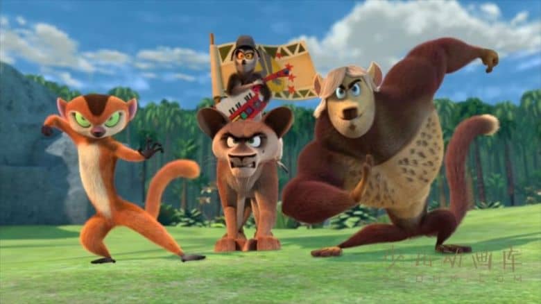《朱利安国王万岁:流放 All Hail King Julien: Exiled》全13集