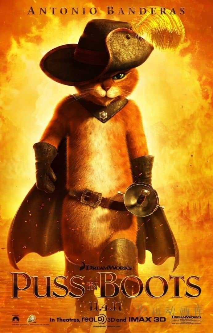 梦工场动画片《穿靴子的猫历险记 The Adventures of Puss in Boots》第一季全15集 国粤英三语中英双字 1080P/MP4/9.45G 动画片靴猫大冒险下载-儿童动画网