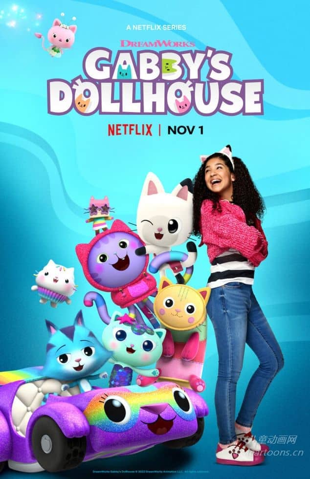 梦工场动画片《盖比的娃娃屋 Gabby's Dollhouse》第6-9季全25集 国英日法等多语音轨+多国字幕 官方纯净无水印版 1080P/MKV/28.9G 动画片盖比的娃娃屋下载---<span>终身会员专享</span>-儿童动画网