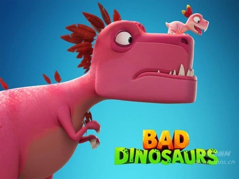 Netflix儿童动画片《笨笨恐龙 Bad Dinosaurs》全24集 英语英字 官方纯净无水印版 1080P/MKV/2.34G 动画片笨笨恐龙下载-儿童动画网
