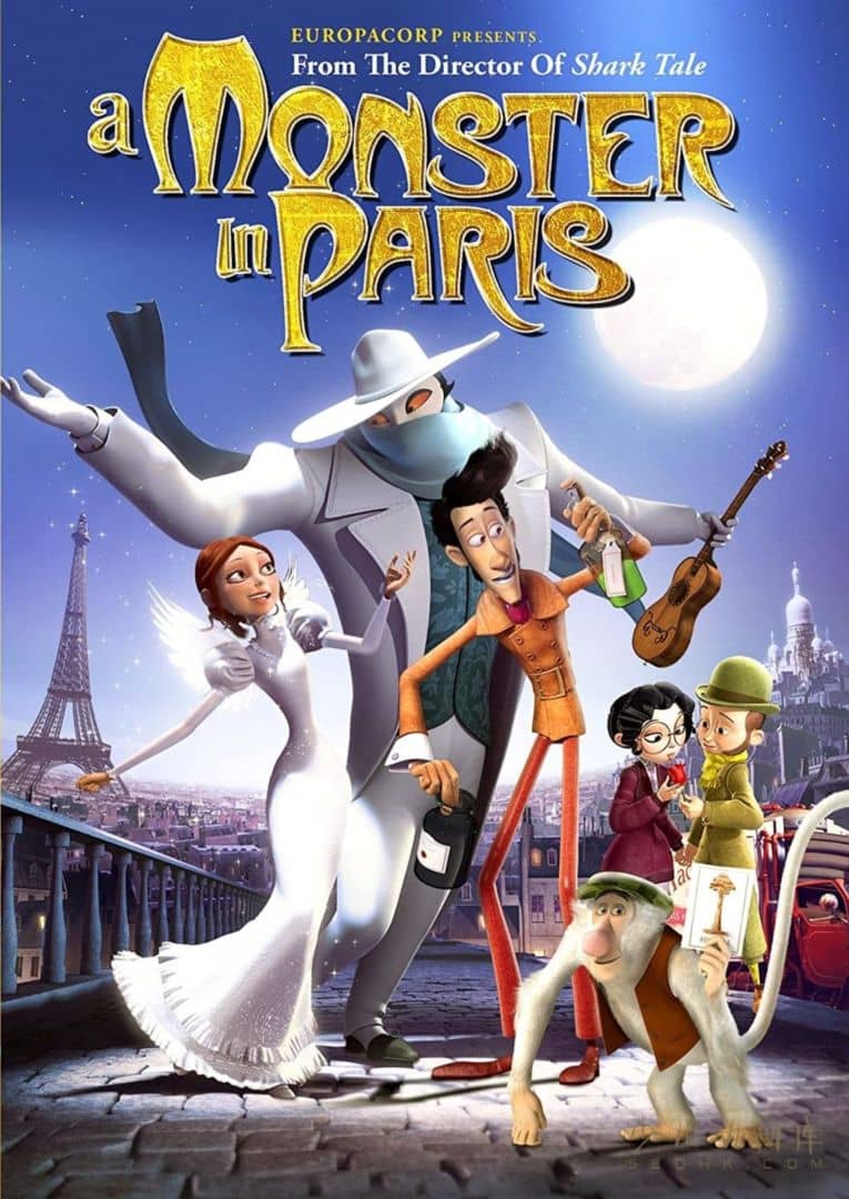 法国动画电影《怪兽在巴黎 A Monster in Paris》国英双语中字 1080P/MP4/3.65G 动画片巴黎萌兽下载-儿童动画网