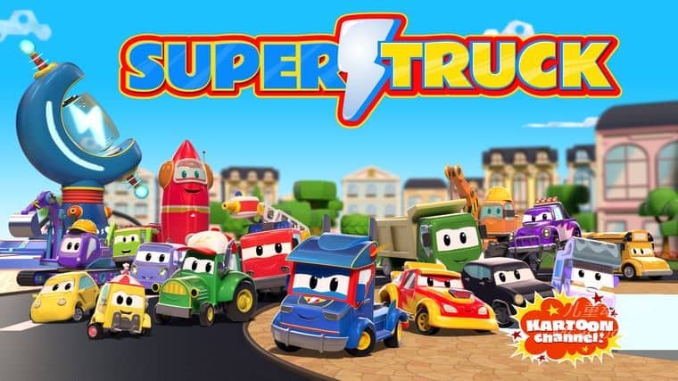 美国儿童益智动画片《汽车城超级卡车 Super Truck in Car City》第1-2季全96集 英语英字 官方纯净无水印版 1080P/MKV/10.6G 动画片汽车城超级卡车下载-儿童动画网