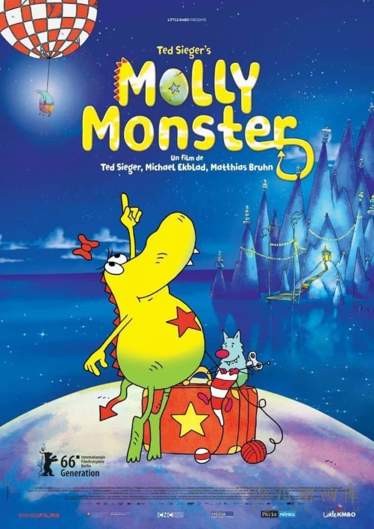 德国动画片《小怪兽茉莉 Ted Sieger’s Molly Monster》全52集 国语中字 1080P/MP4/2.35G 动画片小怪兽茉莉下载-儿童动画网