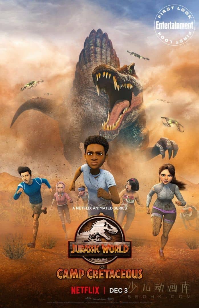 Netflix动画片《侏罗纪世界:白垩纪营地 Jurassic World: Camp Cretaceous》第三季全10集 中英日韩葡萄牙语中英日韩四字 官方纯净无水印版 1080P/MP4/7.6G 动画片侏罗纪世界下载-儿童动画网