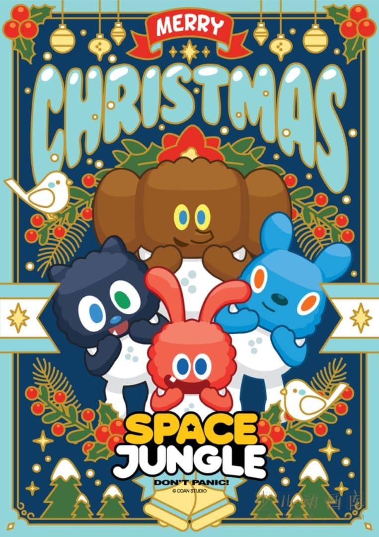 Netflix动画片《太空丛林 Space Jungle》第二季全12集 无对白 1080P/MP4/4G 动画片太空丛林下载-儿童动画网