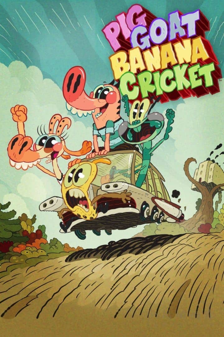 尼克频道动画片《疯狂四剑客 Pig Goat Banana Cricket》第一季全26集 国语中字 1080P/MP4/5.8G 动画片疯狂四剑客下载-儿童动画网